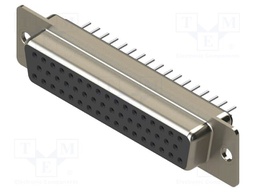 Connector: D-Sub; PIN: 50; socket; female; straight; THT; MHDD