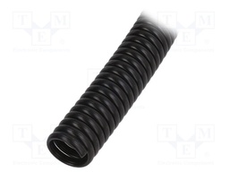 Protective tube; ØBundle : 30mm; polypropylene; black; L: 1m
