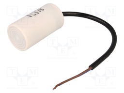 Capacitor: motors, run; 8uF; 450V; Ø35x60mm; -25÷70°C; ±5%; 3000h