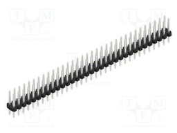 Connector: pin strips; pin header; male; PIN: 66; 2mm; THT; 2x33