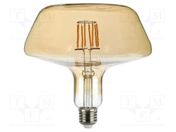 LED lamp; white warm; E27; 220÷240VAC; 620lm; 8W; 300°; 2200K; IP20