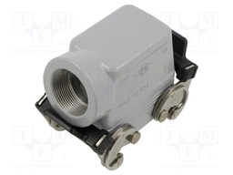 Enclosure: for HDC connectors; C-TYPE; size 57.27; Gland holes: 1