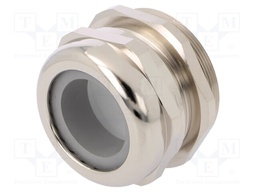 Cable gland; M63; IP68; Mat: brass; Body plating: nickel