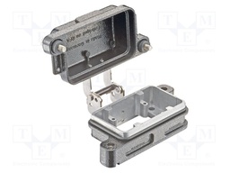 Enclosure: for HDC connectors; Han® HPR; size 6B; threaded joint