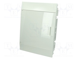 Enclosure: for modular components; IP41; grey; No.of mod: 24