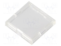 Actuator lens; transparent