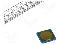 Microswitch TACT; SPST-NO; Pos: 2; 0.05A/12VDC; SMT; 2.6N; 0.55mm