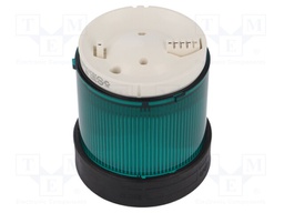 Signaller: lighting; continuous light; Colour: green; bulb BA15D