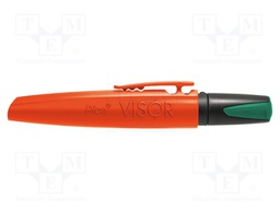 Marker: wax crayon marker; green; 10mm