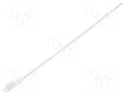 Cable tie; coral,multi use; L: 145mm; polyamide; natural