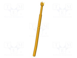 Needle-like test probe; Operational spring compression: 2.2mm