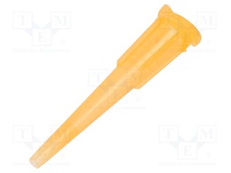 Needle: plastic; 1.25"; Size: 14; double tapered,straight; 1.6mm