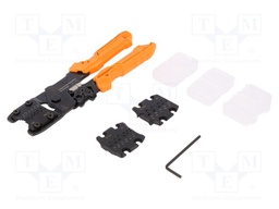 For crimping; steel; Wire cross sec: 0.7÷3.7mm2