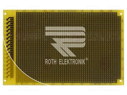Board: universal; single sided,prototyping; W: 100mm; L: 160mm