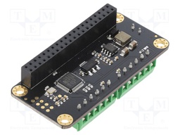 Module: DC-motor driver; HAT; TB6612FNG; Channels: 2; 65x30mm; 1.2A