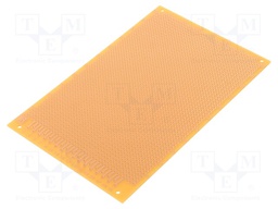 Board: universal; single sided,prototyping; W: 100mm; L: 160mm