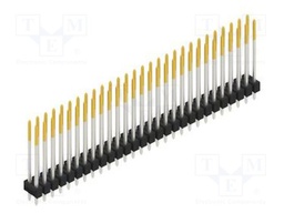 Connector: pin strips; pin header; male; PIN: 56; 2.54mm; THT; 2x28