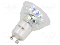 LED lamp; cool white; GU10; 230VAC; 390lm; 4.6W; 36°; 6500K