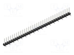Connector: pin strips; pin header; male; PIN: 33; 2.54mm; SMT; 1x33