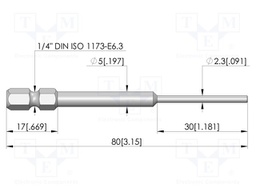 Tool: mounting tool; BIT-GKS