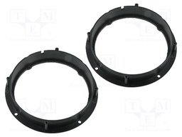 Speaker adapter; 165mm; VW Golf VI front doors; VW Golf VI