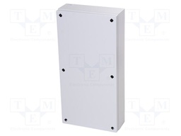 Enclosure: multipurpose; X: 300mm; Y: 600mm; Z: 120mm; KX; light grey