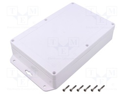 Enclosure: multipurpose; X: 140mm; Y: 210mm; Z: 45mm; ZP; ASA; white