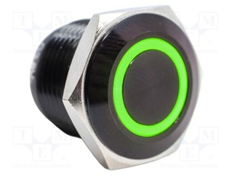 Switch: vandal resistant; Pos: 2; SPST-NO; 2A/48VDC; IP65; OFF-(ON)