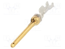 Contact; male; gold-plated; 24AWG÷28AWG; 5A