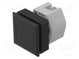 Switch: push-button; 30mm; Stabl.pos: 1; black; none; IP65; OptoHiT