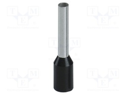 Tip: bootlace ferrule; insulated; copper; 1.5mm2; 10mm; tinned