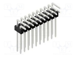 Connector: pin strips; pin header; male; PIN: 20; 2.54mm; THT; 2x10