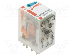 Relay: electromagnetic; DPDT; Ucoil: 24VDC; Icontacts max: 12A