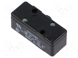 Microswitch SNAP ACTION; 10A/250VAC; without lever; DPDT; Pos: 2