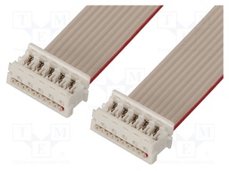 Ribbon cable with connectors