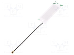 Antenna; Bluetooth,WiFi,ZigBee; 2.8dBi; linear; 35x11x0.1mm; U.FL