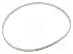Timing belt; AT10; W: 12mm; H: 5mm; Lw: 890mm; Tooth height: 2.5mm