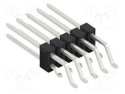 Connector: pin strips; pin header; male; PIN: 10; 2.54mm; SMT; 2x5