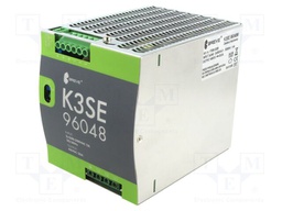Power supply: switching; for DIN rail; 960W; 24VDC; 20A; IP20; K3SE