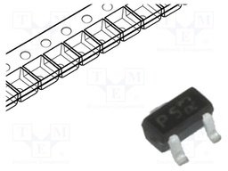 Diode: transil; 125W; 6V; 5A; unidirectional; SC75