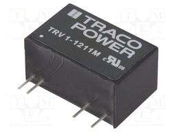 Converter: DC/DC; 1W; Uin: 9.6÷14.4V; 5VDC; Iout: 200mA; SIP9; 4.8g