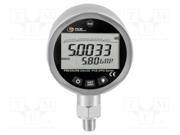 Manometer; Press.meas.range: 0÷6bar; LCD 2,5"; ±0.25%; 80x50x80mm