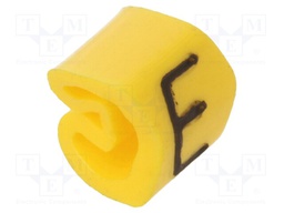 Markers for cables and wires; 1.3÷3mm; PVC; -30÷80°C; leaded