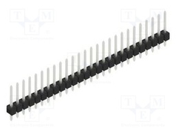 Connector: pin strips; pin header; male; PIN: 26; 2.54mm; THT; 1x26