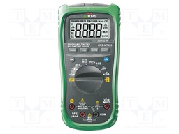 Digital multimeter; LCD (4000),with a backlit; True RMS