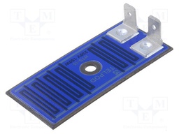 Resistor: thick film; heating; screw; 150W; Temp: -40÷200°C; H: 1mm