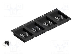 Connector: pin strips; pin header; male; PIN: 8; 2.54mm; SMT; 2x4