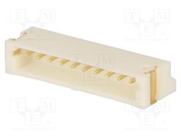 Socket; wire-board; male; 1.5mm; PIN: 10; SMT; 100V; 1A; tinned; 20mΩ