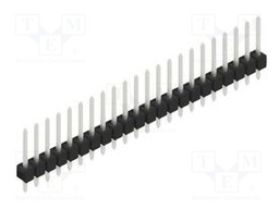 Connector: pin strips; pin header; male; PIN: 22; 2.54mm; THT; 1x22