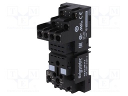 Relays accessories: socket; PIN: 14; Mounting: DIN; 10A; 250VAC